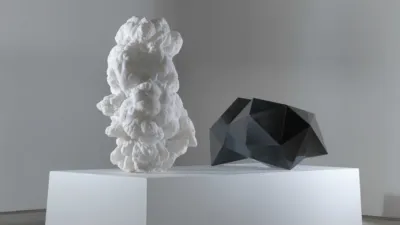 Artwork Syzygy Machined Stone