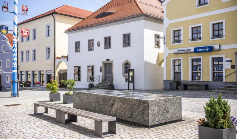 fountain in Perlesreut