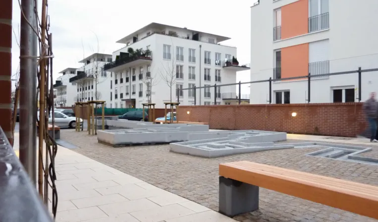 artificial runnel as a fountain system
