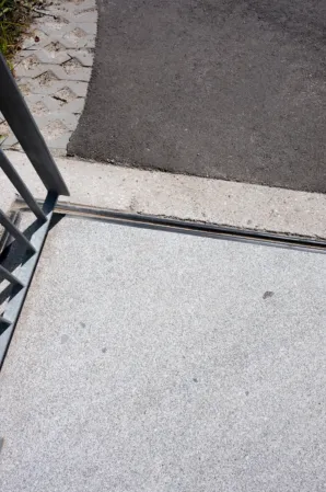 Barrier-free access to a granite bridge