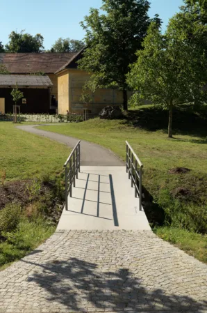 Small granite bridge