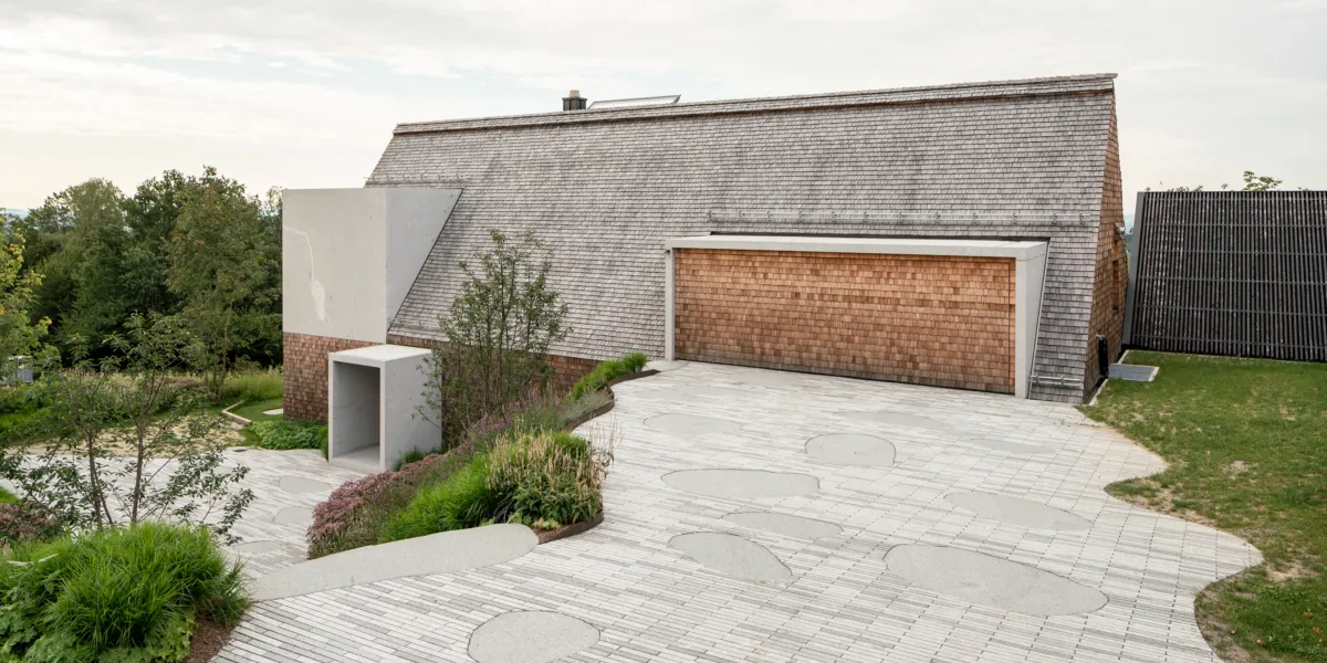 A modern architecutral house